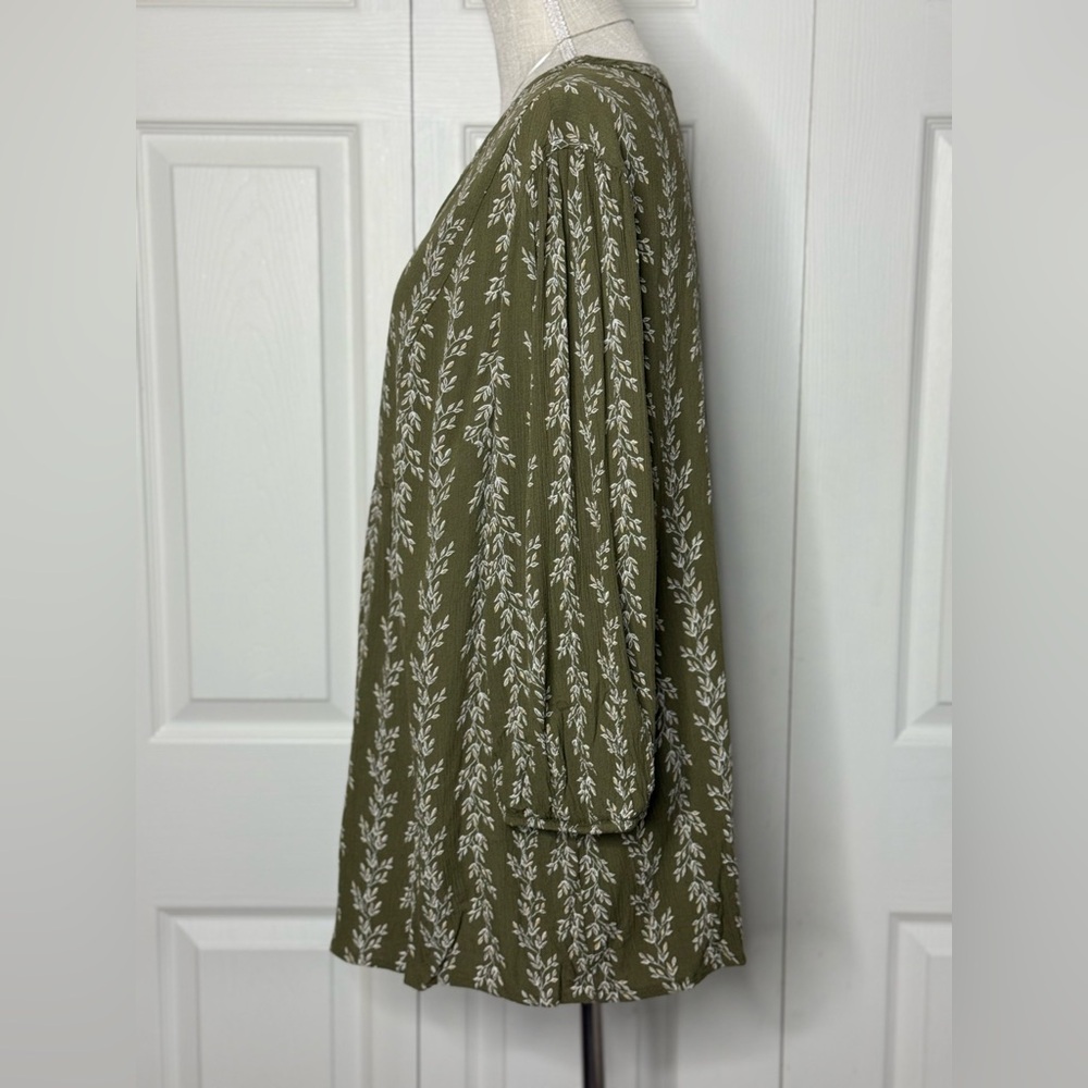 Croft & Barrow Plus Boho Top Size 2x - Picture 7 of 9